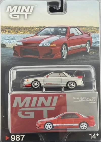 Nissan Skyline GT-R (R32) VeilSide Combat C-I Gem Red