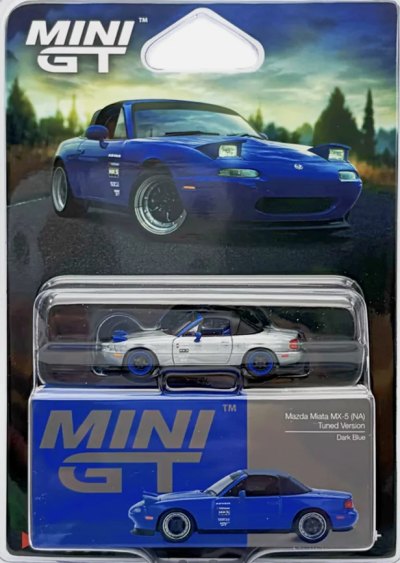 Mazda Miata MX-5 (NA) Tuned Version Dark Blue