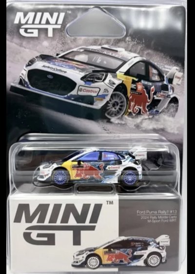 Ford Puma Rally1#16 M-Sport Ford WRT 2024 Rally Finland 3rd Place