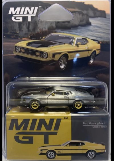 Ford Mustang Mach1 Grabber Yellow