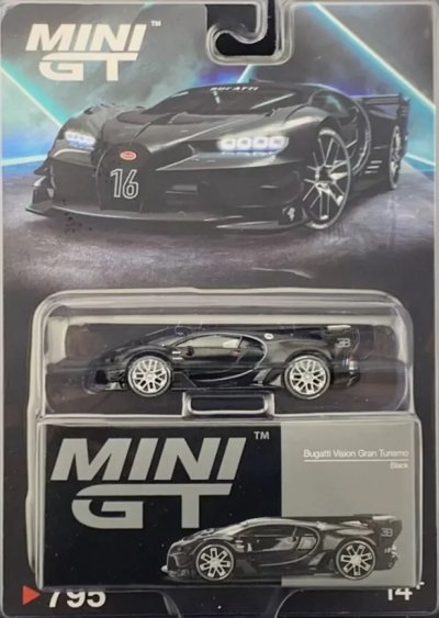 Bugatti Vision Gran Tourismo Black