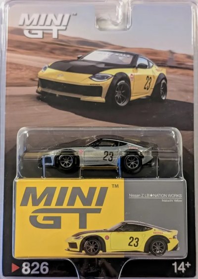 Nissan Z LB-Nation Works Ikazuchi Yellow
