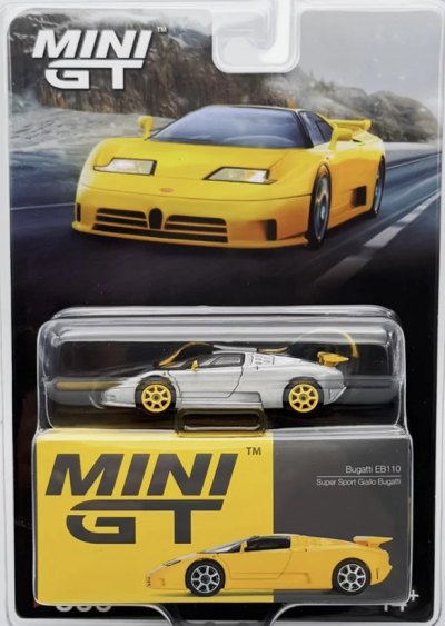 Bugatti EB110 Super Sport Giallo Bugatti