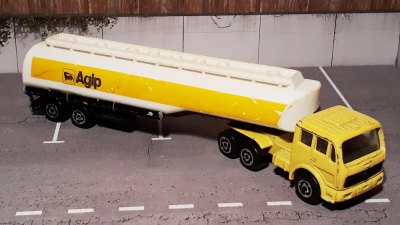 Mercedes Semi Tank Truck