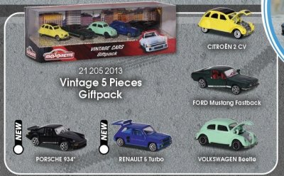 Vintage 5 Pieces Giftpack