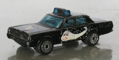 Halley's Comet Car Mercury police car