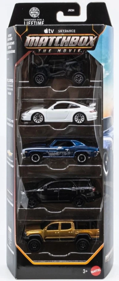 Matchbox The Movie Villains Pursuit 5-Pack