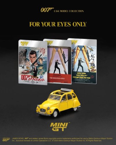 Citroën 2CV "For your eyes only"