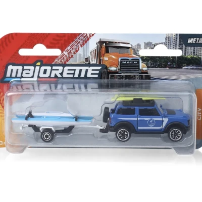 Ford Bronco & Die Cast City Trailer