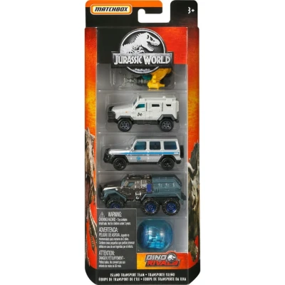 Jurassic World Island Transport Team 5-Pack