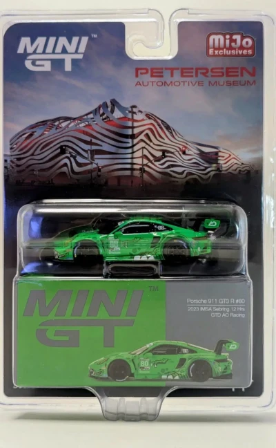 Porsche 911 GT3 R #80 GTD AO Racing 2023 IMSA Sebring 12 Hrs