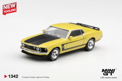 Ford Mustang Boss 302 1969 Bright Yellow