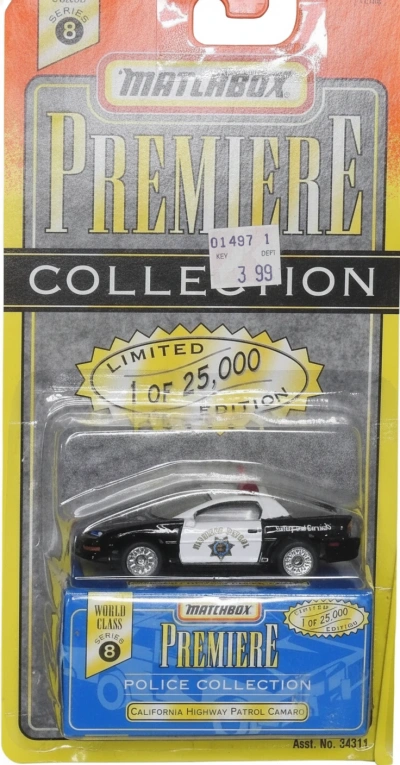 California Highway Patrol Camaro Z-28