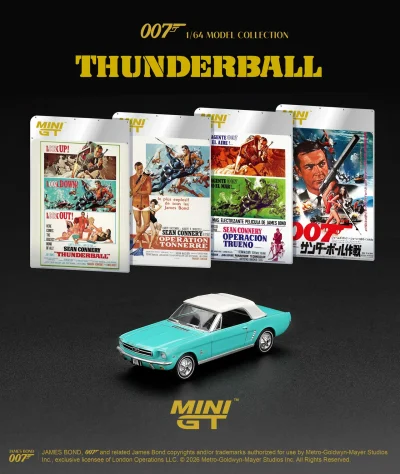 Ford Mustang Convertible 1965 "Thunderball"