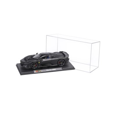 Ferrari F80 1:24 Matt Black with display case - WEB EXCLUSIVE