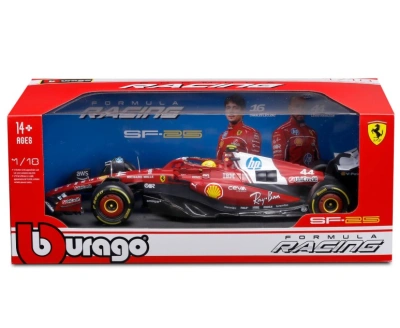 Ferrari SF-25 Lewis Hamilton #44 F1 2025 – 1:18 Diecast Model with Official License