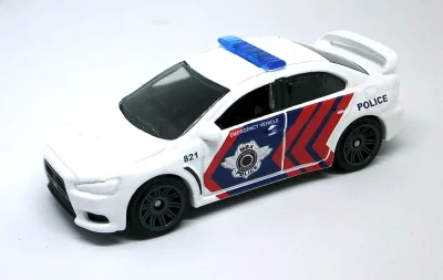 Mitsubishi Lancer Evolution X Police