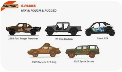 Rough & Rugged 5-pack