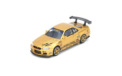 Top Secret Thailand Skyline GT-R (R34) Gold Tokyo Auto Salon Kuala Lumpur 2025 Event Edition