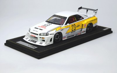 SKYLINE “LBWK” (ER34) Super Silhouette Hoshion Retro Livery