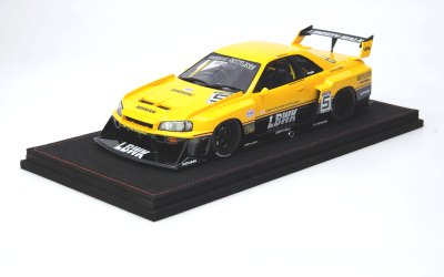 SKYLINE “LBWK” (ER34) Super Silhouette Yellow