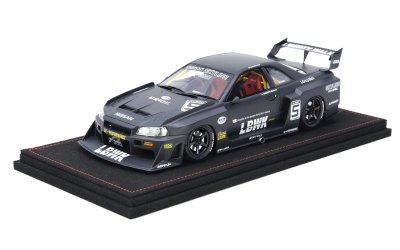 SKYLINE “LBWK” (ER34) Super Silhouette Black Matte