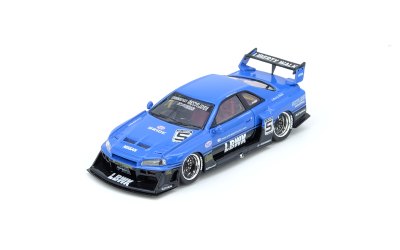 SKYLINE “LBWK” (ER34) Super Silhouette Blue Metallic