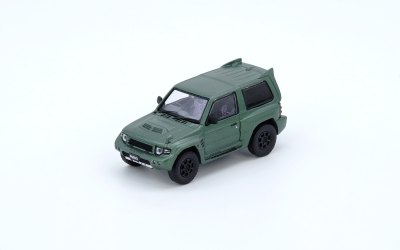 Mitsubishi Pajero Evolution in Satin Green