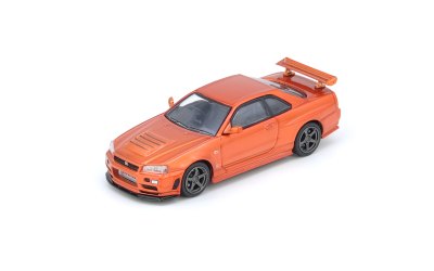 NISSAN SKYLINE GT-R (R34) R-Tune Orange Metallic