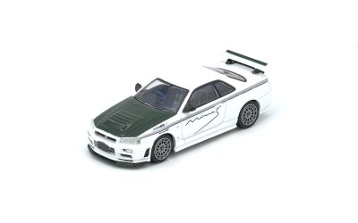 NISSAN SKYLINE GT-R (R34) NISMO R-Tune “MINES” With Green Carbon