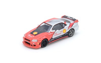 NISSAN SKYLINE GT-R (R34) GTT Drift Car “SHELL” Jason Mok / Pluto Mok
