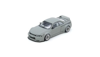 NISSAN SKYLINE GT-R (R33) PANDEM / ROCKET BUNNY Cement Grey Matte
