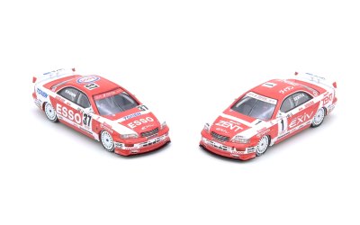 Toyota Corona EXiV #1 “ZENT” JTCC 1995 M. SEKIYA & TOYOTA CORONA EXIV #37 “ESSO” JTCC 1995 M. KRUMM – Box Set Collection