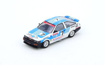 Toyota Corolla Levin (AE86) #7 “MINOLTA TOM’S” GR.A INTER-TEC 1985