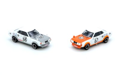 Toyota Celica 1600GT (TA22) #67 & #68 Nippon Grand Prix 1972 Box Set Collection