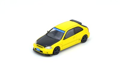 Honda Civic TYPE R (EK9) Yellow Tuned by “SPOON SPORTS”