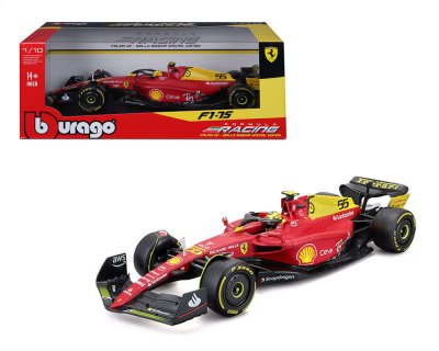 Ferrari F1-75 #55 C. Sainz – 2022 Formula Racing – Italian GP – Giallo Modena Special Edition