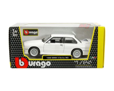 1988 BMW M3 (E30) (White with M Stripe)