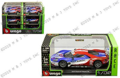 2017 Ford GT Race Car #66 Team UK – Plastic Case – Race