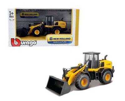 Window Box 1:50  New Holand W170D Wheel Loader Yellow