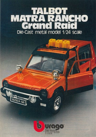 Talbot Matra Rancho Grand Raid