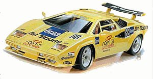 Kit Lamborghini Countach (1988)