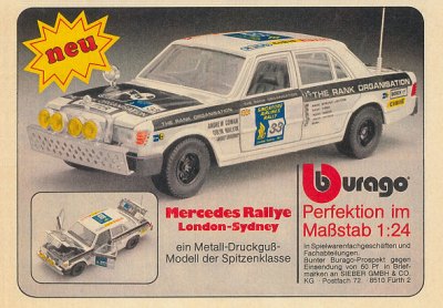 Mercedes Rallye London-Sydney