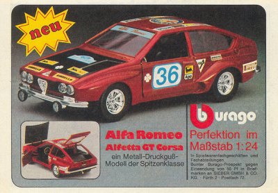 Alfa Romeo Alfetta GT Corsa