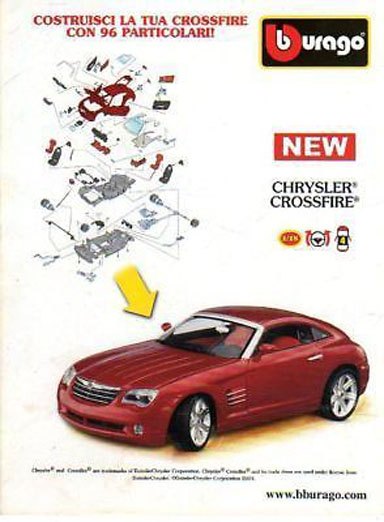 Chrysler Crossfire 1/18 Ad