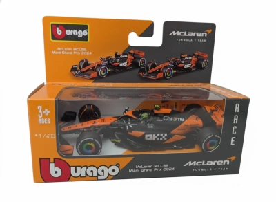 McLaren MCL38 2024 #4 Lando Norris - 2024 Miami GP Winner