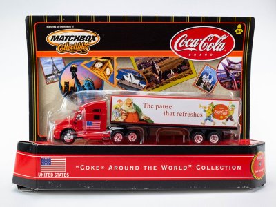 Kenworth T2000 Box Trailer Coca Cola United States