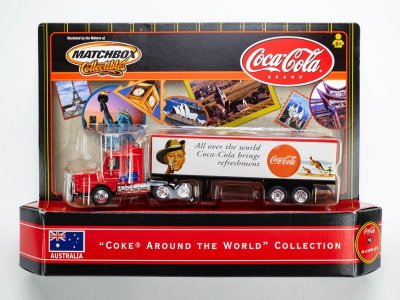 Scania T142 Box Truck Coca Cola Australia