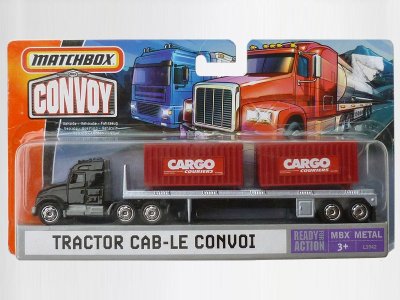 Tractor Cab & Flatbed Trailer