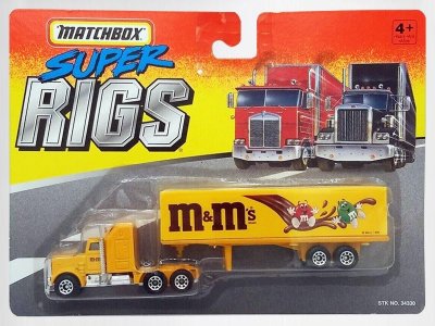 Kenworth Aerodyne & Articulated Trailer Box M&M's